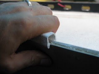 Trim-Mate Slips on and Covers the Rough Edges