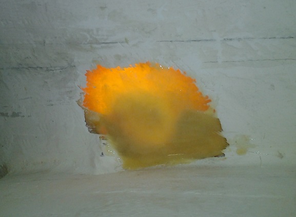 Finishing the interior smooth and applying an epoxy layer inside to fill the gap.